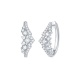 Women's VVS Fancy Big Hoop Earring