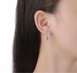 Women's VVS Fancy Big Hoop Earring