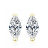 2.00 Tcw IGI Certified Marquise Diamond Stud Earring