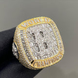 Men's Iced Out VVS Bust Down Ring