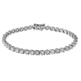 Iced Out Diamond Tennis Bracelet