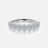 Marquise Diamond Half Eternity Ring