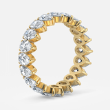 Pear Cut Diamond Eternity Ring