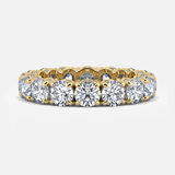 Round Cut Diamond Eternity VVS Ring