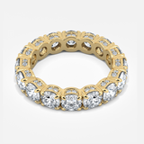 Round Cut Diamond Eternity VVS Ring