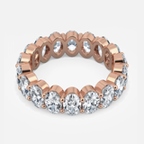 Oval Cut Diamond Eternity Ring