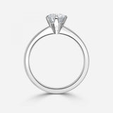 Round Cut VVS Engagement Ring