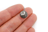 Iced out Billiards 8 Ball Natural VVS Pendant