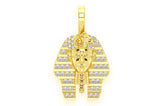 Pharaoh VVS Diamond Gold Pendant