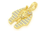 Pharaoh VVS Diamond Gold Pendant