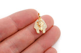 Pharaoh VVS Diamond Gold Pendant