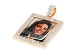 Picture Frame Memory Diamond Pendant