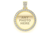 Picture Memory 10K Solid Gold Pendant