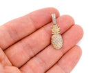 Iced Out Natural VVS  Pineapple Pendant