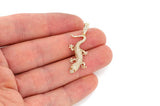 Small Lizard Real VVS Diamond Pendant