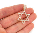 Custom Star Of David 14K Pendant