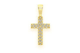 X Design CROSS Moissanite Pendant