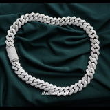 18mm iced out Cuban Link Chain