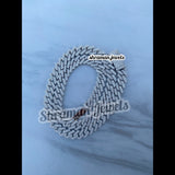 10MM Iced out Diamond Cuban Chain