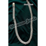 12MM Iced out Diamond Cuban Chain