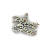 Custom Letter PREET GHAI VVS Name Pendant