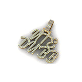 Custom Iced Out Letter VVS Pendant